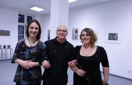 Maja, Roman i Ania / wernisaż wystawy środowiskowej Dębica 20013