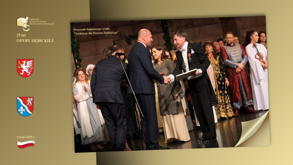 JUBILEUSZ 25-LECIA DĘBICKIEJ OPERY - PAWEŁ ADAMEK - Twórca oper, Prezes DTMŚ