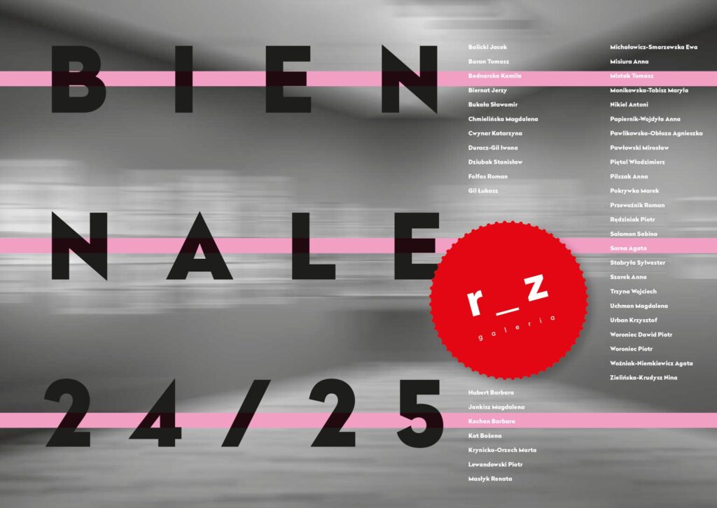 BIENNALE ZPAP RZESZÓW 2024 25 - plakat